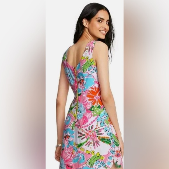 Lilly Pulitzer for Target Vibrant Floral Mini Dress - Picture 2 of 8